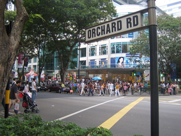 Путеводитель по Сингапуру  Центральная улица (Orchard Road)