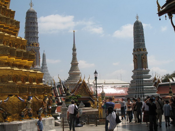  Thailand Bangkok Таиланд - Банкок отзыв - фото в храмовой части Королевского дворца.
