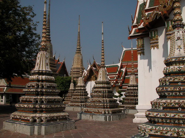 Thailand Bangkok Таиланд - Банкок отзыв - фото на территории Ват По - Храма Лежащего Будды