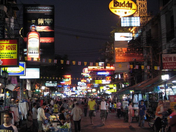  Thailand Bangkok Таиланд - Банкок отзыв - фото на улице Каосан (Kao San Road)