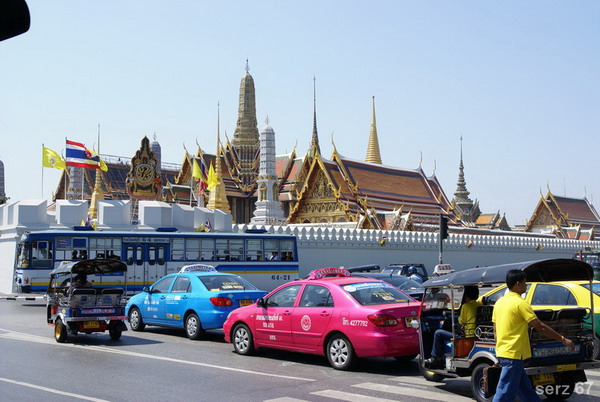  Thailand Bangkok Таиланд - Банкок отзыв Фото Храма Лежащего Будды (Ват По), со стороны