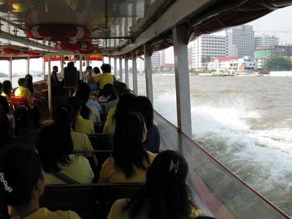  Thailand Bangkok Таиланд - Банкок отзыв - В одном из речных трамвайчиков на реке Chao Phraya