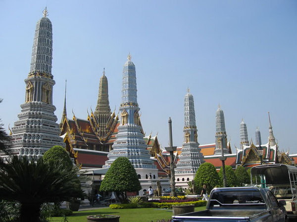  Thailand Bangkok Таиланд - Банкок отзыв - Фото в храмовом комплексе Королевского Дворца