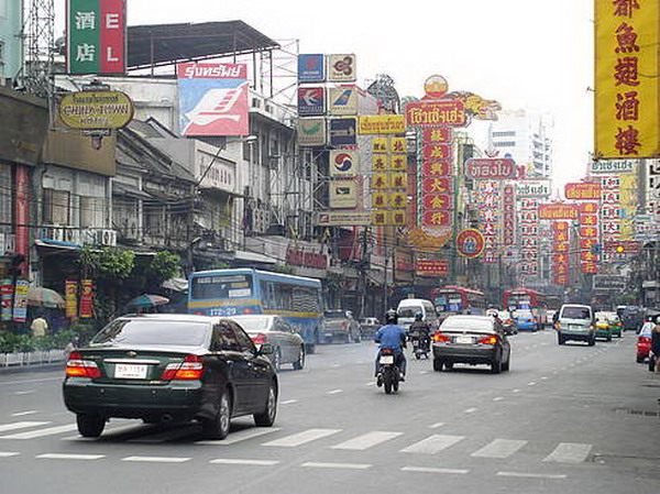  Thailand Bangkok Таиланд - Банкок отзыв - Главная улица Чайнатаун  Yaowarat. 