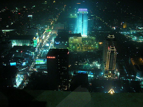  Thailand Bangkok Таиланд - Банкок отзыв - Вид на ночной город