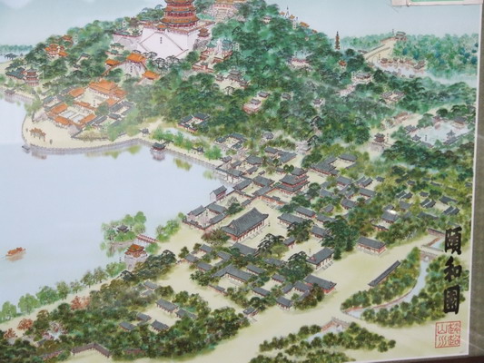 План летнего Императорского Дворца Пекина beijing
