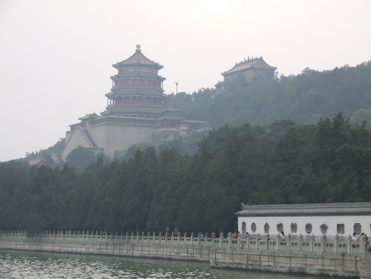 Здания главных построек Летнего дворца Пекина beijing