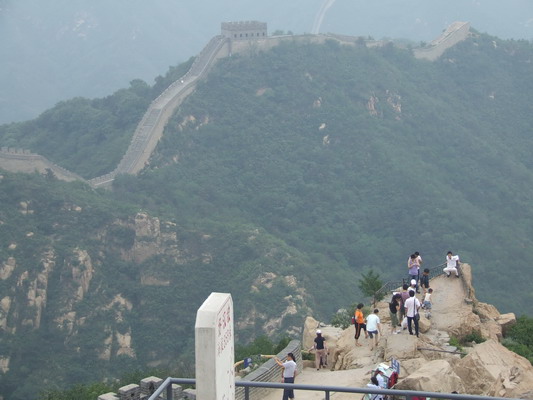 Виды стены в Бадалине, Конечно впечатляет и стена <BR>и виды с нее открывающиеся. Пекина beijing